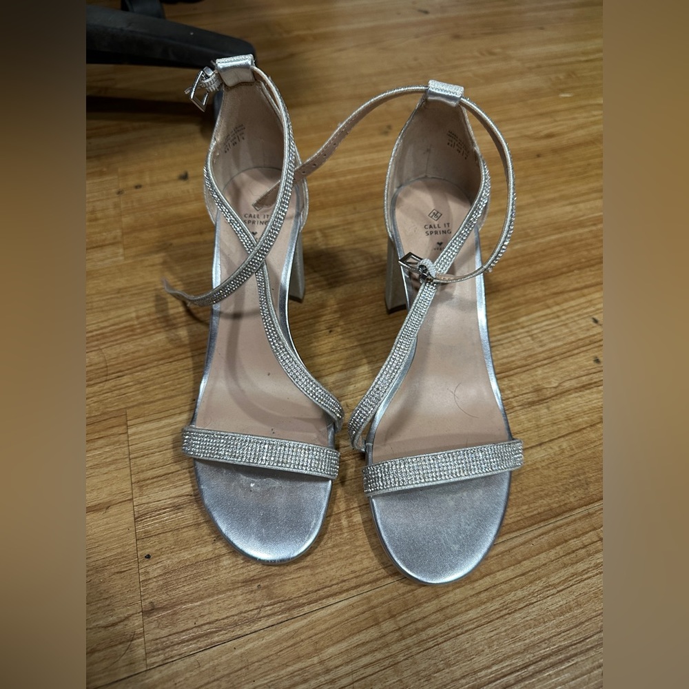 Call It Spring Sparkly Heels